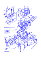 CYLINDER / CRANKCASE for Yamaha MJ650TX 1994