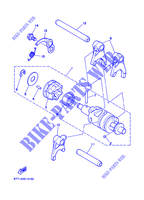 GEAR SHIFT SELECTOR DRUM / FORKS for Yamaha DT 175 2011