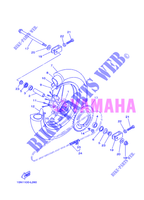 REAR WHEEL for Yamaha YZ85 2012
