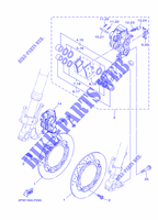 FRONT BRAKE CALIPER for Yamaha XP500 2015