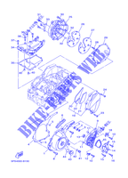 COVER   ENGINE 1 for Yamaha TDM900 2003