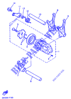 GEAR SHIFT SELECTOR DRUM / FORKS for Yamaha TT600E 1994