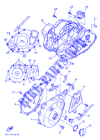 COVER   ENGINE 1 for Yamaha XT500 1986