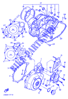 COVER   ENGINE 1 for Yamaha XT600E 1990