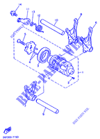 GEAR SHIFT SELECTOR DRUM / FORKS for Yamaha XT600E 1991