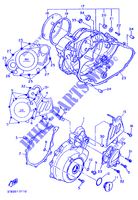 COVER   ENGINE 1 for Yamaha XT600EA 1990