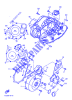COVER   ENGINE 1 for Yamaha XT600Z 1986