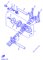 GEAR SHIFT SELECTOR DRUM / FORKS for Yamaha XT600Z 1989