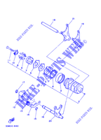 GEAR SHIFT SELECTOR DRUM / FORKS for Yamaha XVS125 2000