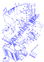 RADIATOR / HOSES for Yamaha XVZ13TD 1991