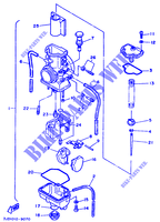 CARBURETOR for Yamaha YZ125B 1991