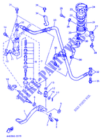 REAR BRAKE MASTER CYLINDER for Yamaha YZF750R 1994