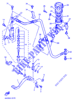 REAR BRAKE MASTER CYLINDER for Yamaha YZF750R 1995