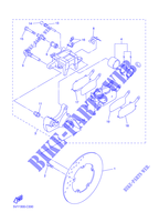REAR BRAKE CALIPER / DISC for Yamaha YZF-R1 2004