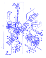 OPTIONAL PARTS   CARBURETOR   FOR SWITZERLAND for Yamaha FJ1200 1986
