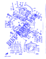 CRANKCASE for Yamaha FZ600 1988
