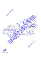 STICKER / LABEL 5 for Yamaha YFM80 1997