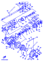 FRONT DIFFERENTIAL for Yamaha YFM350FW 1996