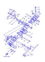 GEAR SHIFT SELECTOR DRUM / FORKS for Yamaha KODIAK 400 4WD 1996