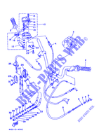 HANDLEBAR & CABLES for Yamaha YFB250FW 1995