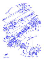 FRONT DIFFERENTIAL for Yamaha YFM400FW 1994