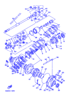 FRONT DIFFERENTIAL for Yamaha YFM400FW 1993