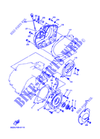 COVER   ENGINE 1 for Yamaha YFM350X 2000