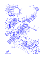 COVER   ENGINE 1 for Yamaha YFM450FAS  2007