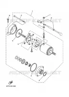 STARTER MOTOR for Yamaha YFM600FWA 2001