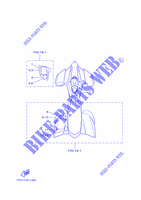 STICKER / LABEL 2 for Yamaha YFZ450  2013