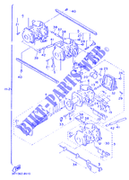 OPTIONAL PARTS   CARBURETOR   FOR AUSTRIA for Yamaha FZ750 1988
