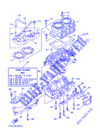 CYLINDER / CRANKCASE for Yamaha J70KN 2004
