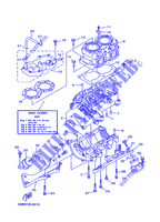 CYLINDER / CRANKCASE for Yamaha MJ-700SJ 1998