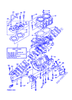 CYLINDER / CRANKCASE for Yamaha MJ700TL 1994