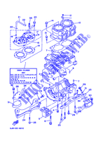 CYLINDER / CRANKCASE for Yamaha RA700B 1996