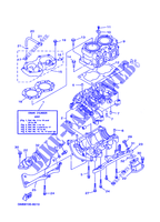 CYLINDER / CRANKCASE for Yamaha SJ700A  1998