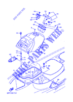 ENGINE HATCH 1 for Yamaha GP760V 1997