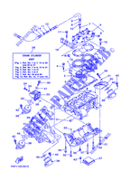 CYLINDER / CRANKCASE 1 for Yamaha XA800 2000