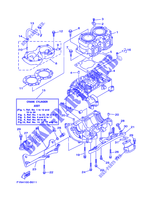 CYLINDER / CRANKCASE for Yamaha SJ700B-D 2005