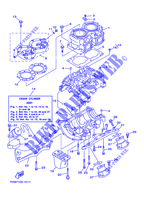 CYLINDER / CRANKCASE for Yamaha XL700-C 2004