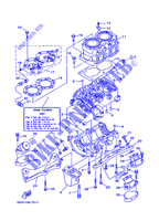 CYLINDER / CRANKCASE for Yamaha XL760W 1998