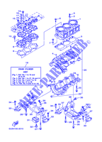 CYLINDER / CRANKCASE for Yamaha SV1200-B  2003
