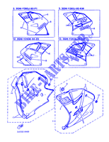 COVER 2 for Yamaha FZR1000 1990