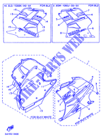 COVER 2 for Yamaha FZR1000 1993