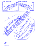 SIDE COVER for Yamaha FZR1000 1994