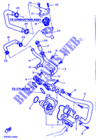 WATERPUMP for Yamaha FZR500 1989