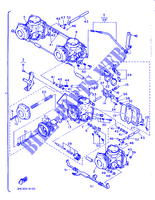 CARBURETOR for Yamaha FZR600 1989