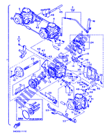 CARBURETOR for Yamaha FZR600H (67KW) 1991