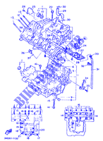 CRANKCASE for Yamaha FZR600H (67KW) 1991