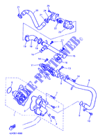 WATERPUMP / HOSES for Yamaha FZR600R 1995